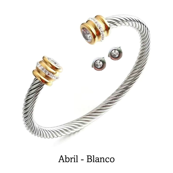 New! April birthstone bracelet - BT - Picture 4 of 6